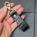 ست کادویی چرم طبیعی مردانه شامل کیف پول کتی و جاکلیدی با باکس چوبی - Image 6