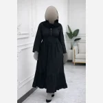 ماکسی ساحلی سنتی هندی خنک و تابستانه فری سایز 38 تا 50 - Image 7