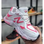 کفش اسپرت زنانه نیوبالانس 9060 سفید صورتی سایزبندی 37 تا 40 - Image 5