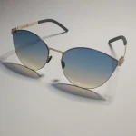 عینک آفتابی آیس برلین زنانه بدنه تیتانیوم نشکن لنز زایس آلمان UV400 بدون پیچ 5 رنگ - تصویر 16