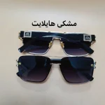 عینک مردانه میباخ آلمانی UV 400 لوکس ترکیب فلز و کائوچو مناسب صورت متوسط و بزرگ - Image 2