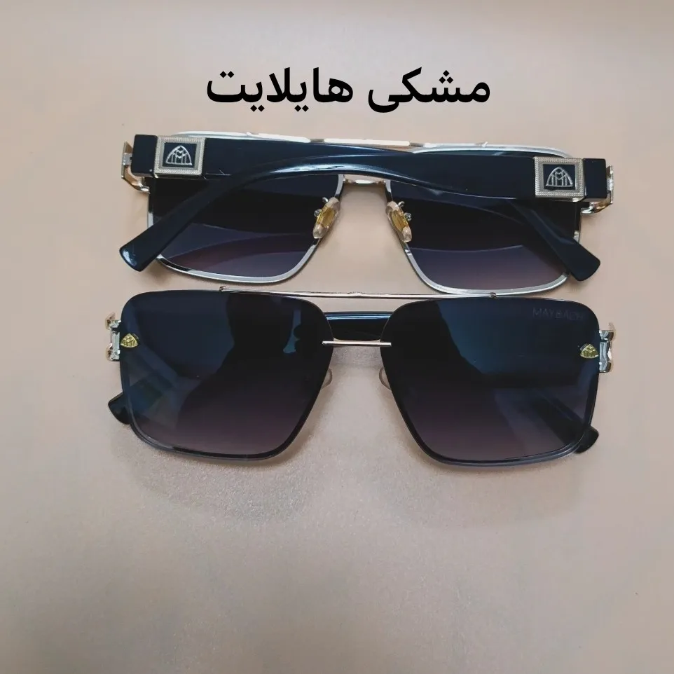 1776029474-69dc0f22425de-m78f26bcJmu65XcyVGDs5aq3fGNC5YRyMj1Fb03cAv2oqOYWJt عینک مردانه میباخ آلمانی UV 400 لوکس ترکیب فلز و کائوچو مناسب صورت متوسط و بزرگ - Image 1