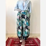 شلوار نخ طرح اندونزیt8034 - Image 6
