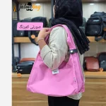 ساک پینترستی زنانه پارچه خلبانی وارداتی مناسب روزمره و ورزش - Image 12