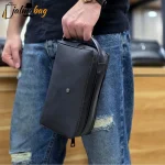 کیف دستی مردانه ضد آب سیلیکونی دو خانه - تصویر 6