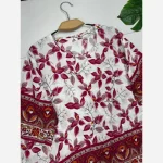 بلوز و شلوار نخی شیوان 7594 - Image 3