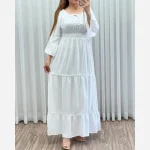 ساحلی عروسکی ململ فری سایز مناسب 40 تا 48 نخ ململ - تصویر 12