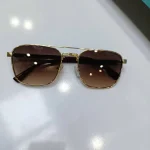 عینک آفتابی لویی ویتون دو پل فلزی یونیسکس یووی 400 - تصویر 3