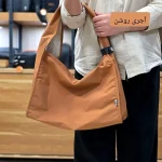 ساک پینترستی زنانه پارچه خلبانی وارداتی مناسب روزمره و ورزش - Image 14