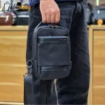 بادی بگ مردانه وارداتی برزنتی جیتو مدل JITUO ضدآب با پورت USB - Image 4