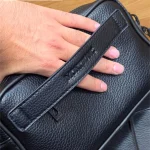 کیف دستی و دوشی مونت بلانک چرم صنعتی سه کاره - Image 9