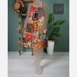 سارافون بندی نخی خارجی فری سایز مدل E7605 - Image 5
