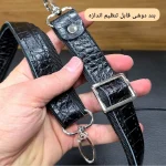 کیف دستی و دوشی چرم طبیعی گاوی دو خانه مدل شوزبگ - Image 20