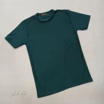 تیشرت مردانه نخی ساده طرح بیسکویتی خنک و لطیف - Image 6