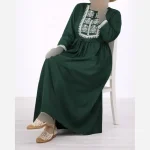 ساحلی نخی زنانه طرح نورا فری سایز خنک و سبک - Image 5