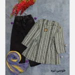 تونیک سنتی قواره دار تسلا وارداتی فری سایز - تصویر 7