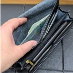 کیف دستی پاسپورتی چرم اصل گاوی مردانه - Image 7