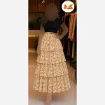 ⁨ ✨ دامن طبقه ایی ترند، سبک و خوش‌فرم ✨t8044 - Image 12