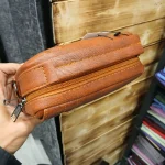 کیف دوشی اسپرت مردانه چرم مصنوعی طرح زارا - تصویر 5