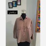 مانتو پانچ اسپرت دانشجویی دو جیب پارچه لینن سایز بزرگ - تصویر 11