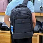 کوله پشتی ضدآب اسپرت مناسب دانشجویی و روزمره با پورت USB و جاکلپتپی - Image 4