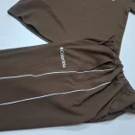ست تیشرت و شلوار مراکشی مردانه یقه زیپ دار گلدوزی شده سایز L تا 3XL رنگبندی متنوع - Image 7