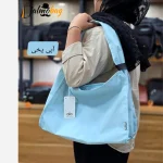 ساک پینترستی زنانه پارچه خلبانی وارداتی مناسب روزمره و ورزش - Image 6