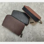 کیف پول جاکارتی چرم مصنوعی مدل آکاردئونی طرح شسته مدل ترنج - Image 5