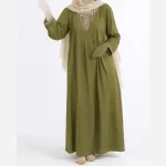 ساحلی نخی طرح مایا خنک و تنفسپذیر فری سایز - Image 4