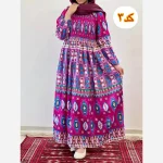 ساحلی کریشه هندی نخ وارداتی فری سایز کش دوزی شده - Image 7