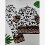 بلوز و شلوار نخی شیوان 7594 - Image 7