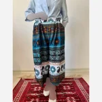 شلوار نخ طرح اندونزیt8034 - Image 4