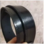 کمربند مردانه چرم صنعتی کلاسیک با سگک فلزی پهنای 3.5 سانتیمتر طول 120 سانتیمتر - Image 3
