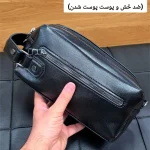 کیف دستی و دوشی مردانه شوزبگ چرم وارداتی درجه یک - Image 8