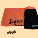 ست ورزشی زنانه تاپ و شلوارک فیلامنت فول کش سایز 38 تا 48 - تصویر 5