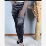 شلوار مخمل کبریتی فری سایز زنانه نرم و گرم - تصویر 2