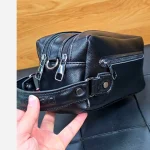 کیف دستی و دوشی مردانه شوزبگ چرم وارداتی درجه یک - Image 11