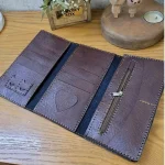 کیف پول موبایل و جاکارتی سه لت چرم سوگو مدل عطارد - Image 3