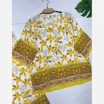بلوز و شلوار نخی شیوان 7594 - Image 2