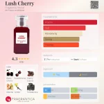 ادوپرفیوم فرگرنس ورد لاوش چری حجم 80 میل مشابه تام فورد لاست چری - تصویر 9