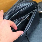 کیف دستی و دوشی مونت بلانک چرم صنعتی سه کاره - Image 18