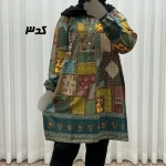 تونیک چهل تیکه سوپرنخ اندونزی سایز بزرگ زنانه - تصویر 3