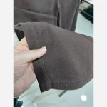شلوار کتان نیم بگ اسپرت دخترانه و پسرانه 5 تا 11 سال رنگ قهوه ای و کرم - Image 3