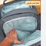 کوله پشتی اسپرت پریزیدنت وارداتی ضد خش جیب دار مدل دو خانه - تصویر 17