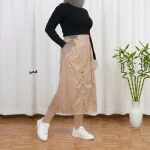 دامن ژاکارد مجلسی زنانه و دخترانه فری سایز مناسب تا سایز 44 - تصویر 2