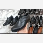 کفش مردانه چرم مشکی کلاسیک سایز 40 تا 44 هامون - Image 3