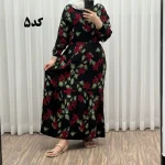 پیراهن زنانه مدل گلرخ کد 924 فری سایز تا 46 جنس بوگاتی کمربنددار چهارفصل شیک و راحت بدون آبرفت و رنگ رفت سایه نمیندازد - تصویر 7