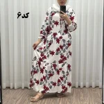 پیراهن زنانه مدل گلرخ کد 924 فری سایز تا 46 جنس بوگاتی کمربنددار چهارفصل شیک و راحت بدون آبرفت و رنگ رفت سایه نمیندازد - تصویر 8