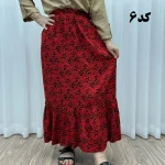دامن نخی خارجی مدل پری فری سایز تا 48 قد 91 سانتیمتر بدون آبرفت و رنگرفت - تصویر 6