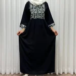 پیراهن ساحلی زنانه نخی مدل الهه فری سایز تا 46 کمربند دار تن خور شیک و راحت چهارفصل سایه نمیندازد